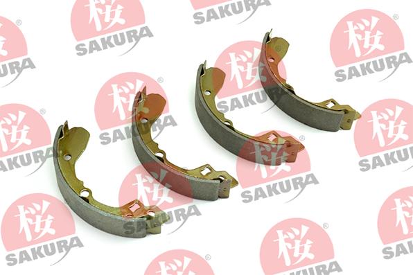 SAKURA 602-00-8820 - Brake Shoe Set autospares.lv