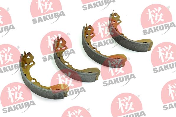 SAKURA 602-03-8800 - Brake Shoe Set autospares.lv