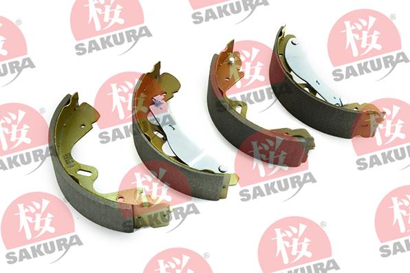 SAKURA 602-10-4008 - Brake Shoe Set autospares.lv