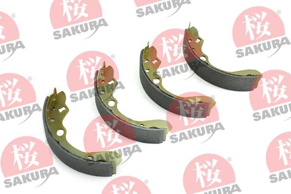 SAKURA 602-30-3595 - Brake Shoe Set autospares.lv