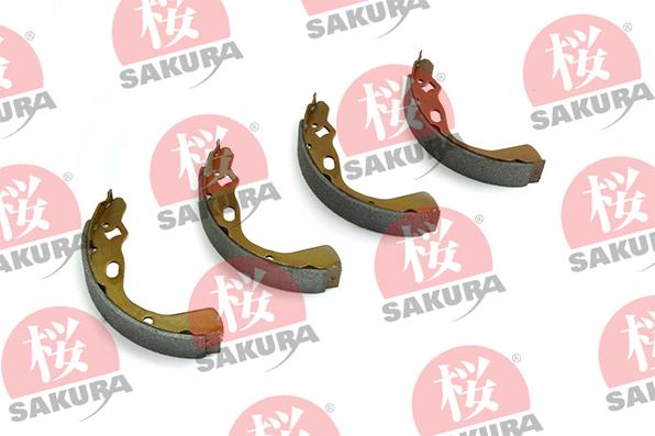 SAKURA 602-30-3550 - Brake Shoe Set autospares.lv