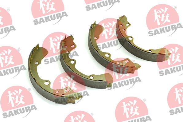 SAKURA 602-30-3510 - Brake Shoe Set autospares.lv