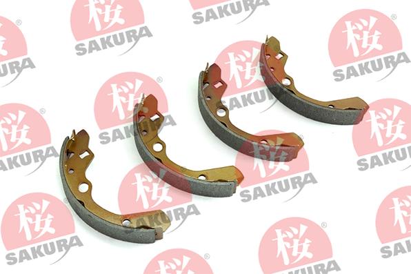 SAKURA 602-30-3525 - Brake Shoe Set autospares.lv