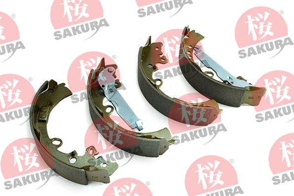 SAKURA 602-20-3845 - Brake Shoe Set autospares.lv