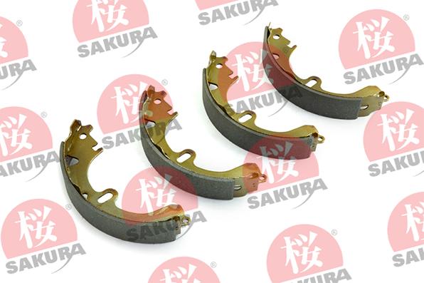 SAKURA 602-20-3710 - Brake Shoe Set autospares.lv