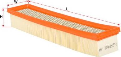 SAKURA Automotive A-1867 - Air Filter, engine autospares.lv