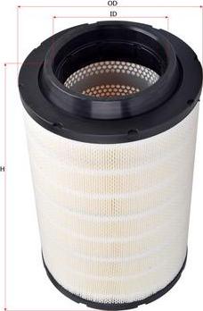 SAKURA Automotive A-22350 - Air Filter, engine autospares.lv