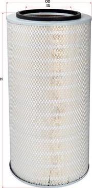 SAKURA Automotive A-71300 - Air Filter, engine autospares.lv