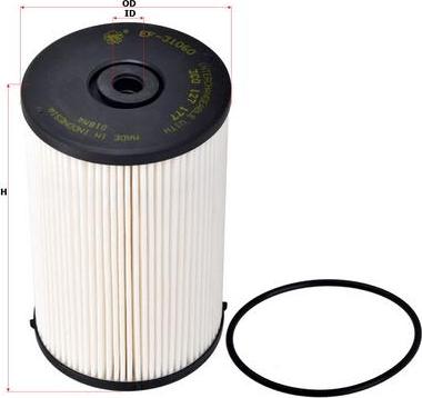 SAKURA Automotive EF-31060 - Fuel filter autospares.lv