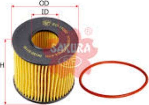 SAKURA Automotive EO-11080 - Oil Filter autospares.lv
