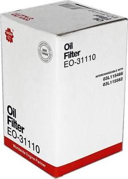 SAKURA Automotive EO-31110 - Oil Filter autospares.lv