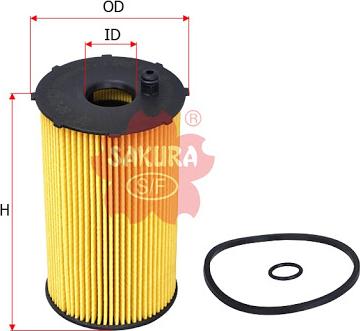 SAKURA Automotive EO-21020 - Oil Filter autospares.lv