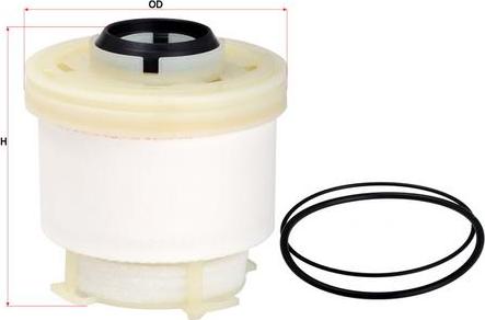 SAKURA Automotive F-10200 - Fuel filter autospares.lv