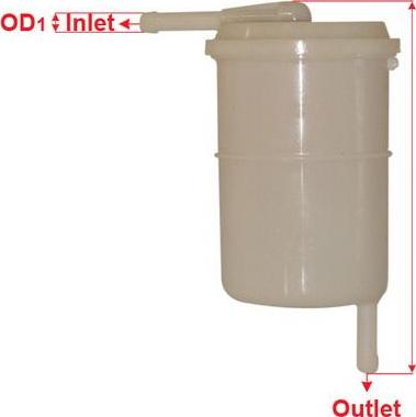 Quinton Hazell QFF0201 - Fuel filter autospares.lv