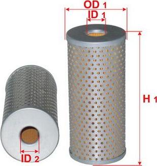 SAKURA Automotive H-71180 - Filter, operating hydraulics autospares.lv