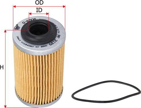 SAKURA Automotive O-6508 - Oil Filter autospares.lv