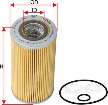 SAKURA Automotive O-1501 - Oil Filter autospares.lv