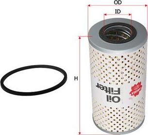 SAKURA Automotive O-1803 - Oil Filter autospares.lv