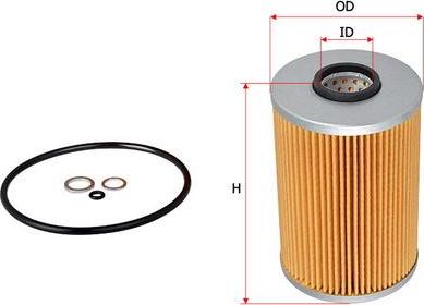 SAKURA Automotive O-3001 - Oil Filter autospares.lv