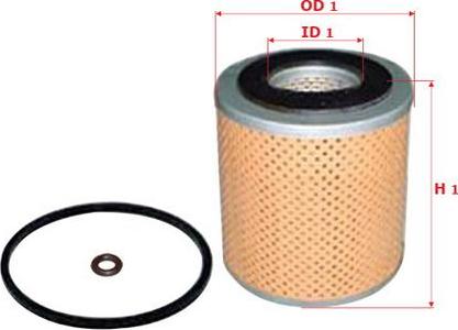 SAKURA Automotive O-7905 - Oil Filter autospares.lv