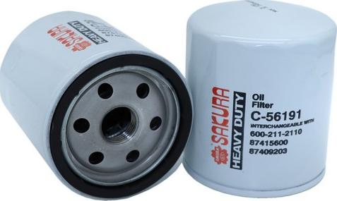 Sakura Filters AU C-56191 - Oil Filter autospares.lv