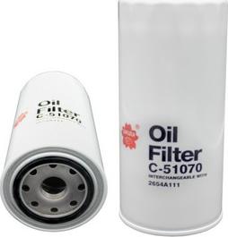 Sakura Filters AU C-51070 - Oil Filter autospares.lv