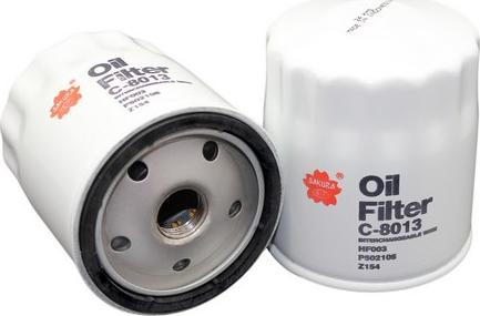 Sakura Filters AU C-8013 - Oil Filter autospares.lv