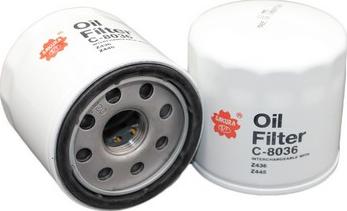 Sakura Filters AU C-8036 - Oil Filter autospares.lv