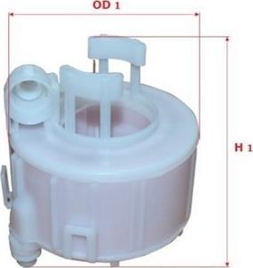 Sakura Filters AU FS-28290 - Fuel filter autospares.lv