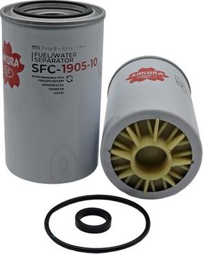 Sakura Filters AU SFC-1905-10 - Oil / Water Separator autospares.lv