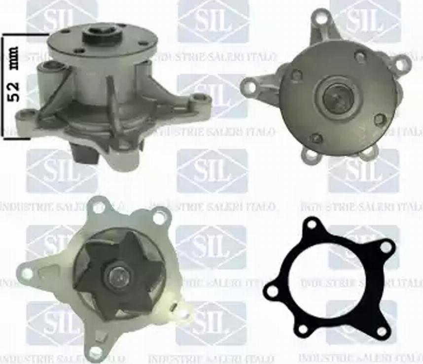 SALERI PA1517 - Water Pump autospares.lv