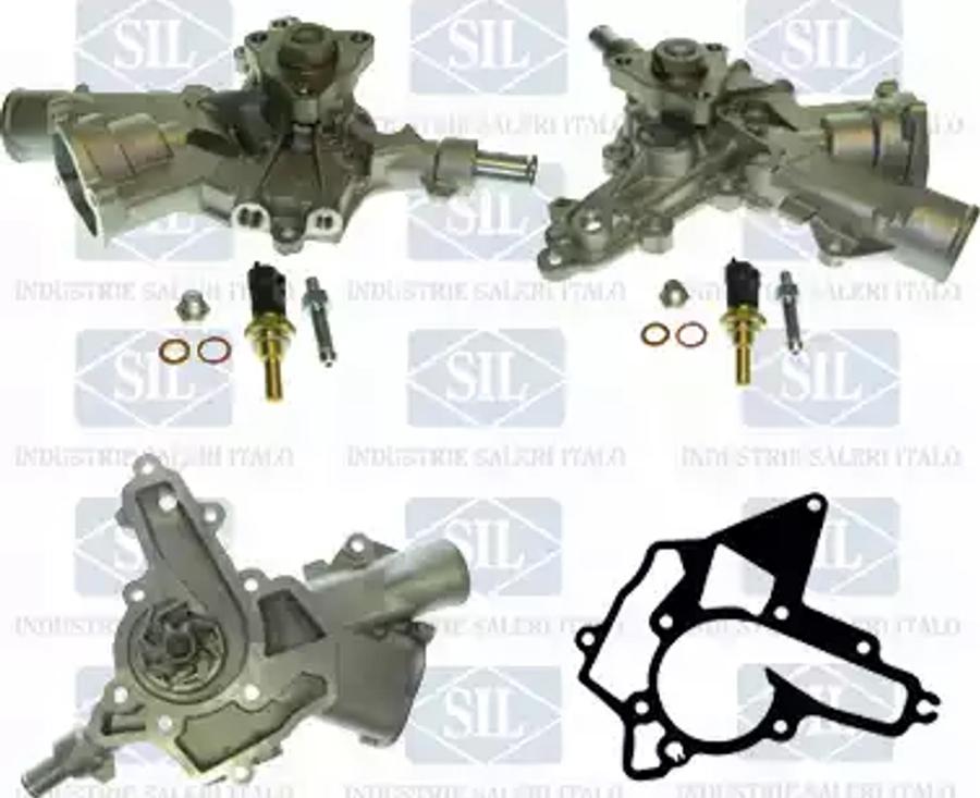 SALERI PA1269 - Water Pump autospares.lv