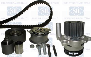 Saleri SIL K4PA1048A - Water Pump & Timing Belt Set autospares.lv