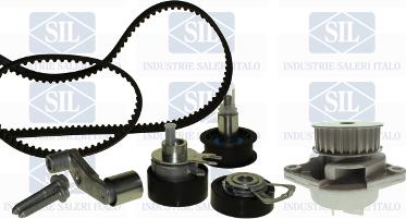 Saleri SIL K1PA945A - Water Pump & Timing Belt Set autospares.lv