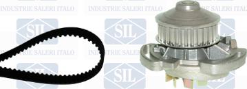 Saleri SIL K1PA655P - Water Pump & Timing Belt Set autospares.lv