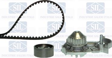 Saleri SIL K1PA611A - Water Pump & Timing Belt Set autospares.lv