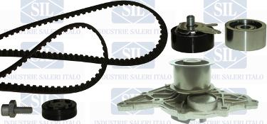 Saleri SIL K1PA1447 - Water Pump & Timing Belt Set autospares.lv