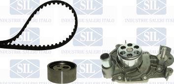 Saleri SIL K1PA1463 - Water Pump & Timing Belt Set autospares.lv