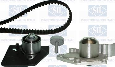 Saleri SIL K1PA1274A - Water Pump & Timing Belt Set autospares.lv