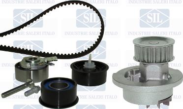 Saleri SIL K1PA707P - Water Pump & Timing Belt Set autospares.lv