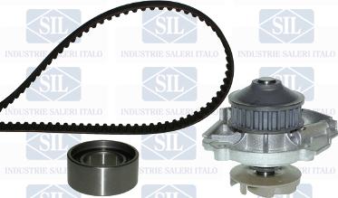 Saleri SIL K2PA983A - Water Pump & Timing Belt Set autospares.lv