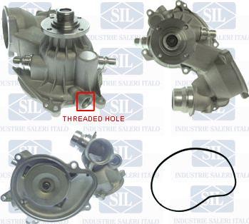 Saleri SIL PA1238 - Water Pump autospares.lv