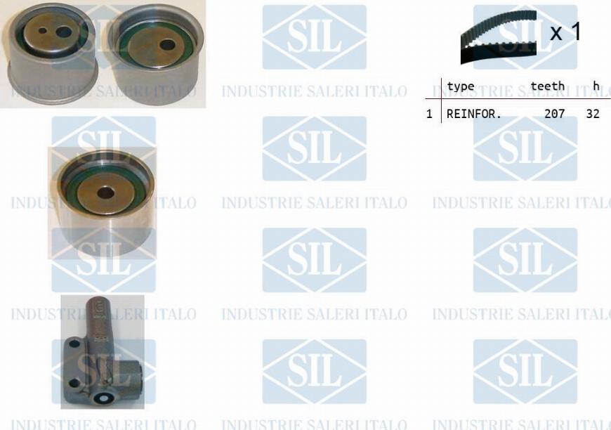 Saleri SIL TK1442 - Timing Belt Set autospares.lv