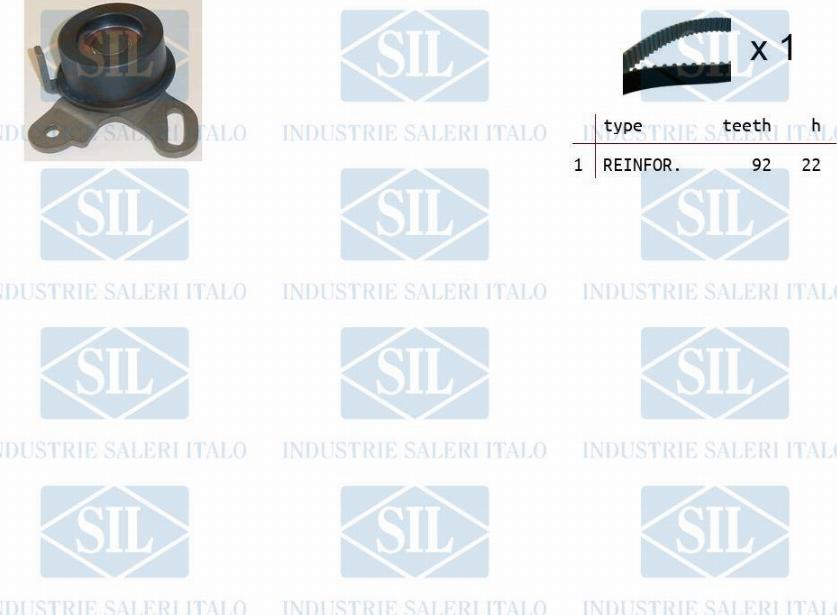 Saleri SIL TK1450 - Timing Belt Set autospares.lv