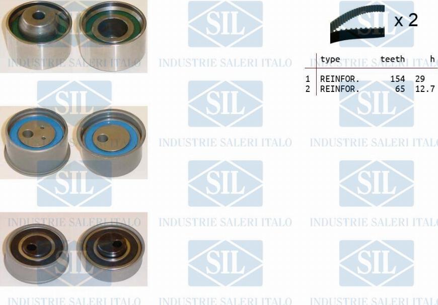 Saleri SIL TK1462 - Timing Belt Set autospares.lv