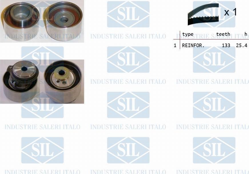 Saleri SIL TK1401 - Timing Belt Set autospares.lv