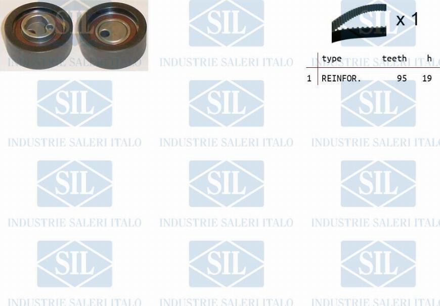 Saleri SIL TK1403 - Timing Belt Set autospares.lv