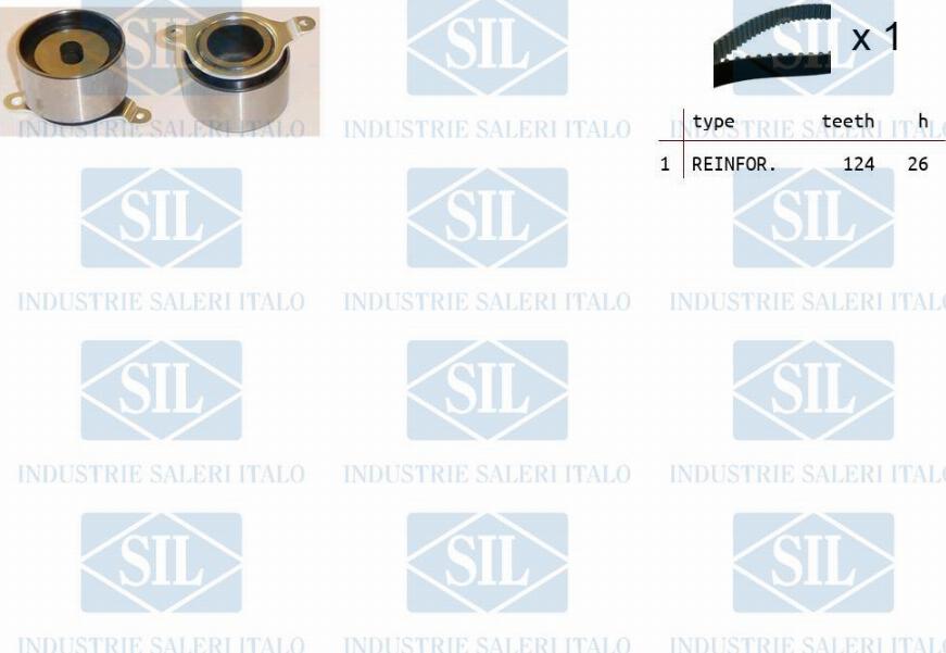 Saleri SIL TK1414 - Timing Belt Set autospares.lv