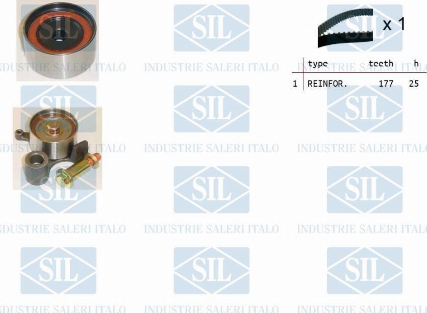 Saleri SIL TK1484 - Timing Belt Set autospares.lv