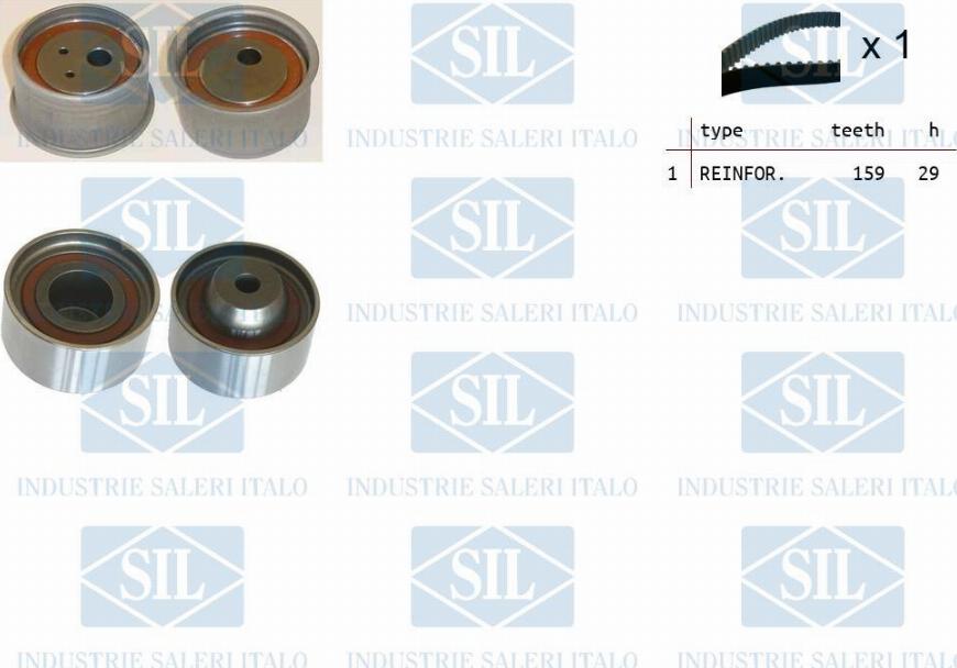 Saleri SIL TK1434 - Timing Belt Set autospares.lv